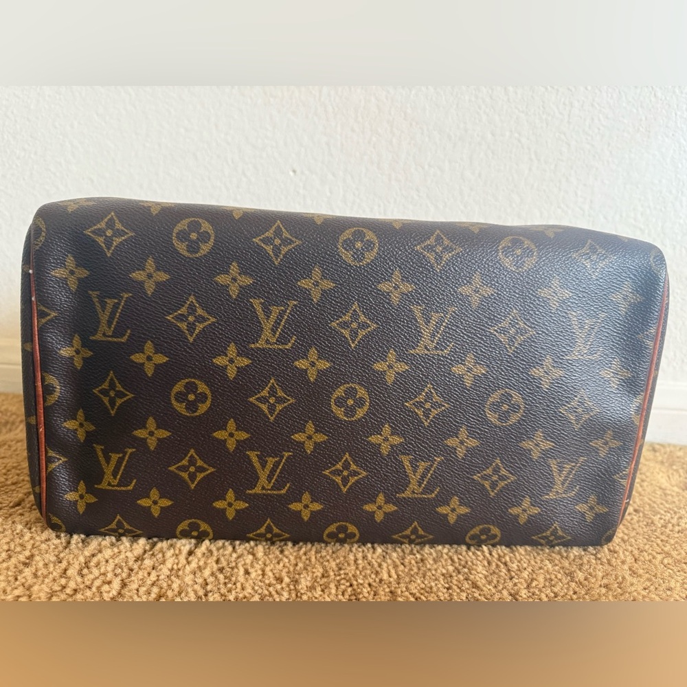 LOUIS VUITTON Monogram Speedy Handbag AUTHENTIC - Picture 4 of 11